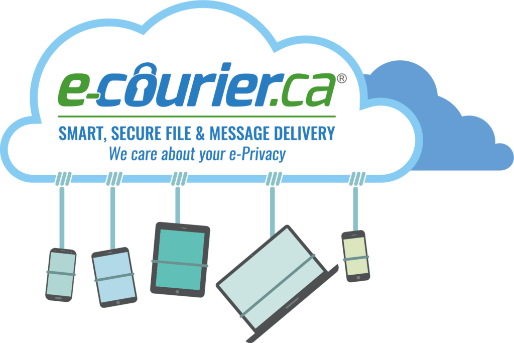 e-courier cloud devices logo